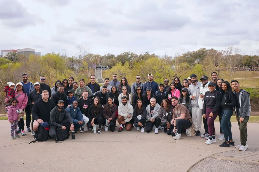 Fitness coaching in Houston at KMAK fitness event